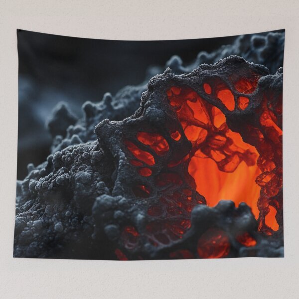 Item preview, Magmatic Sponge Rock On Fire designed and sold by SassyArtistry.