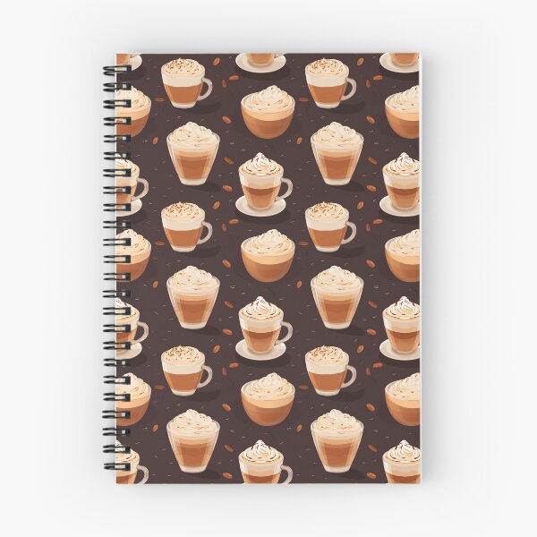 Item preview, Artistic Cappuccino Pattern: Espresso Elegance designed and sold by meowjourney.