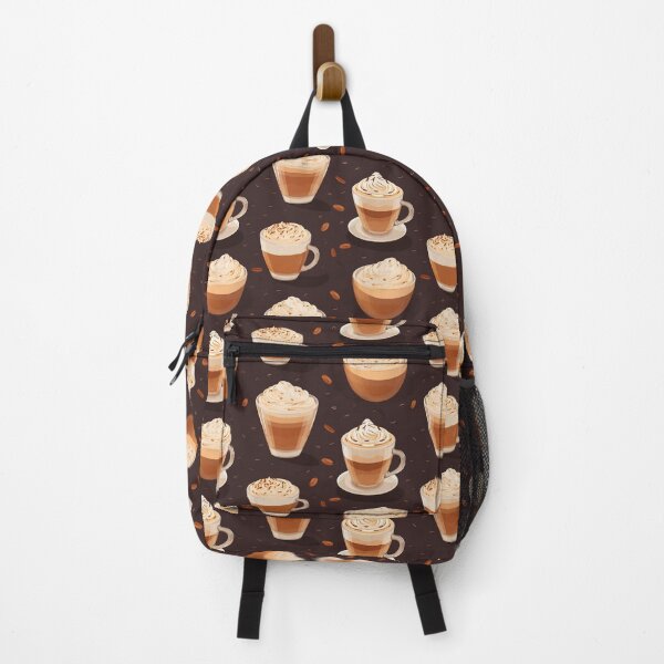 Item preview, Artistic Cappuccino Pattern: Espresso Elegance designed and sold by meowjourney.