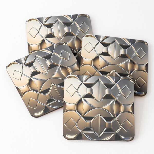 Item preview, silver art deco style 029 designed and sold by fleesphotos.