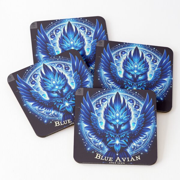 Item preview, Whispers of the Cosmos A Blue Avian Starseed designed and sold by Te-Ane.