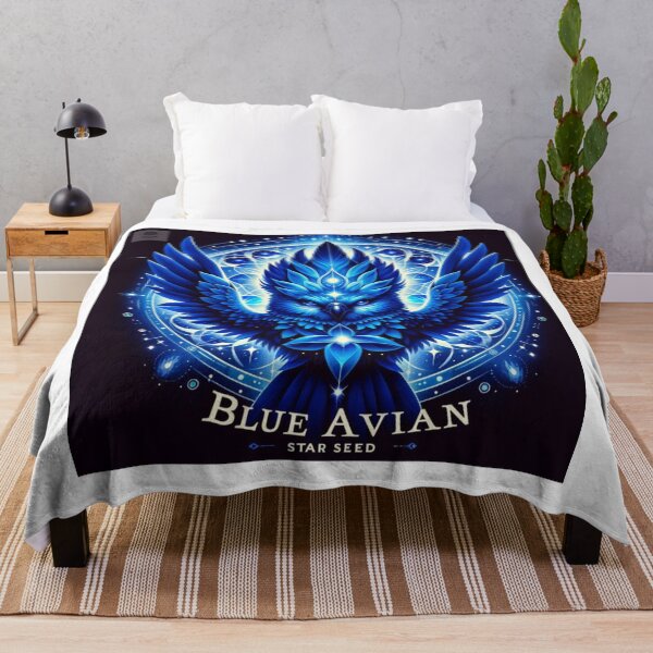 Item preview, Whispers of the Cosmos A Blue Avian Starseed designed and sold by Te-Ane.
