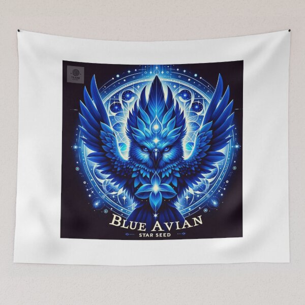 Item preview, Whispers of the Cosmos A Blue Avian Starseed designed and sold by Te-Ane.