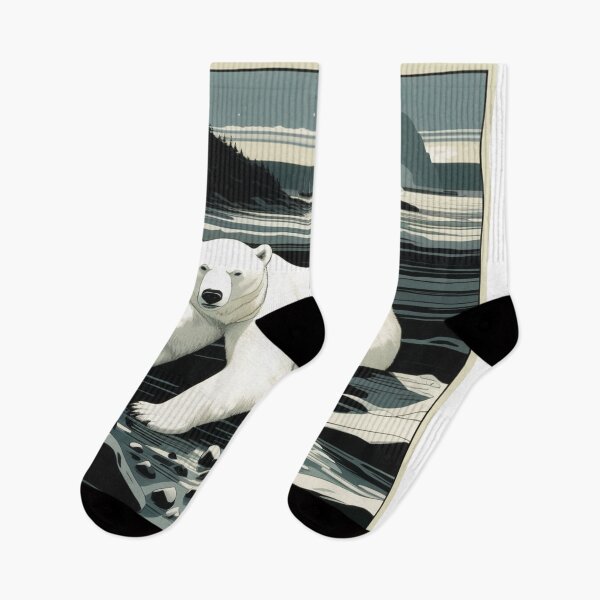 Item preview, poor polar bear on a piece of land designed and sold by JangmiHorang.