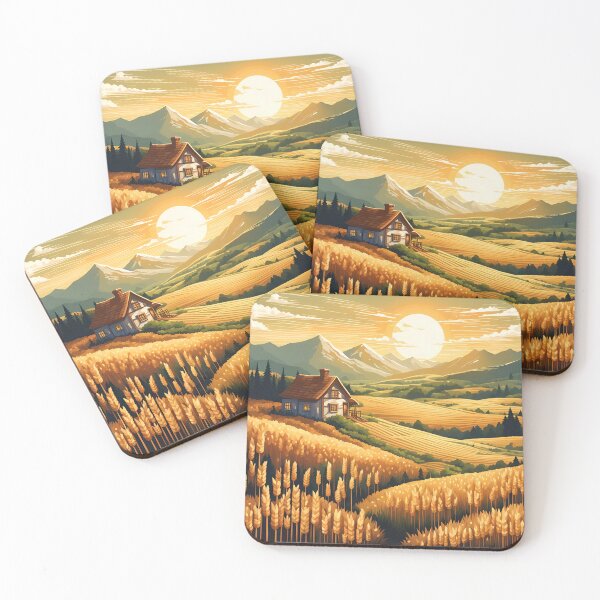 Item preview, Golden Hour Wheat designed and sold by VeiledVision.