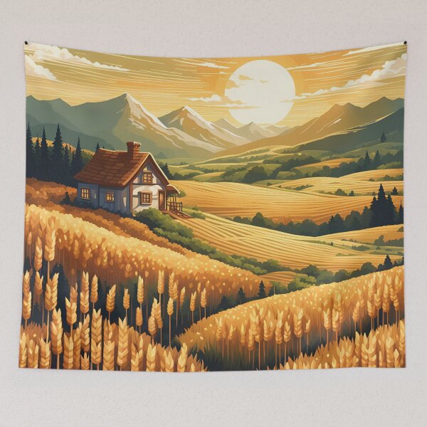 Item preview, Golden Hour Wheat designed and sold by VeiledVision.