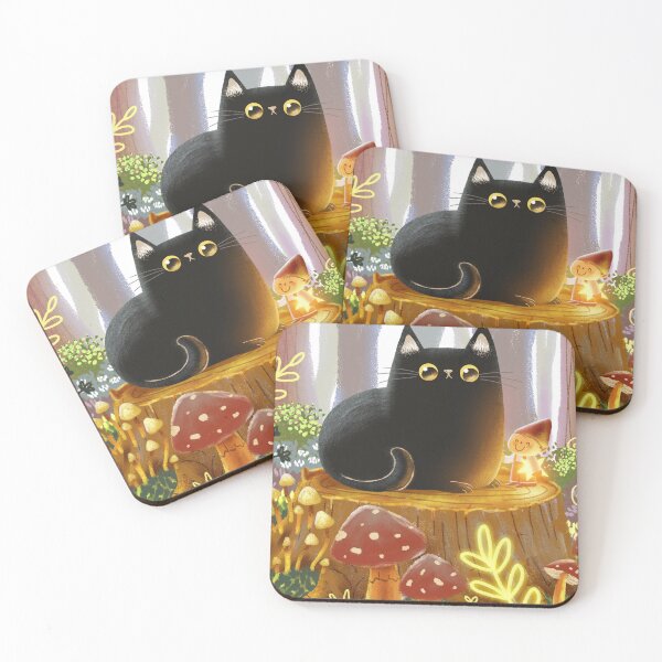 Item preview, Black cat and the elf designed and sold by Leandrofca.