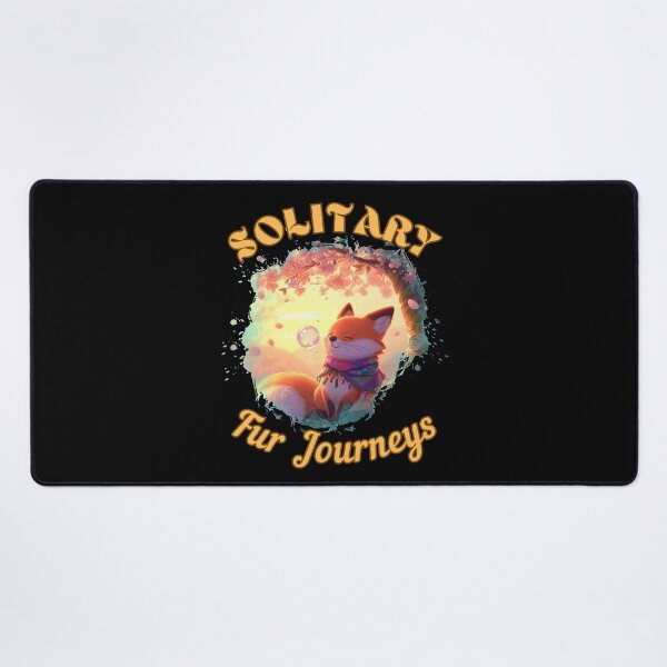 Item preview, Solitary Fur Journeys. fox lover designed and sold by FoxVibes.