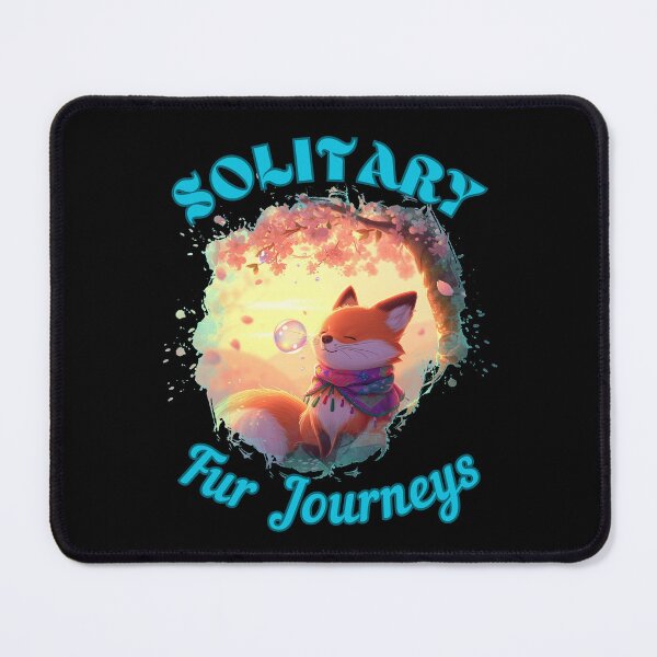 Item preview, Solitary Fur Journeys. fox face designed and sold by FoxVibes.