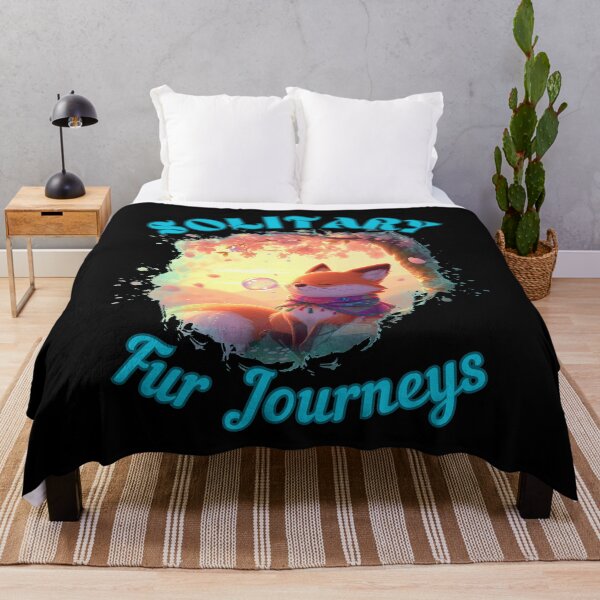 Item preview, Solitary Fur Journeys. fox face designed and sold by FoxVibes.