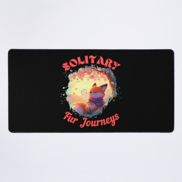 Item preview, Solitary Fur Journeys. fox head designed and sold by FoxVibes.