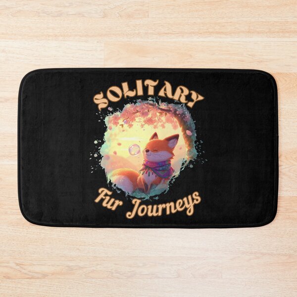 Item preview, Solitary Fur Journeys. realistic fox designed and sold by FoxVibes.