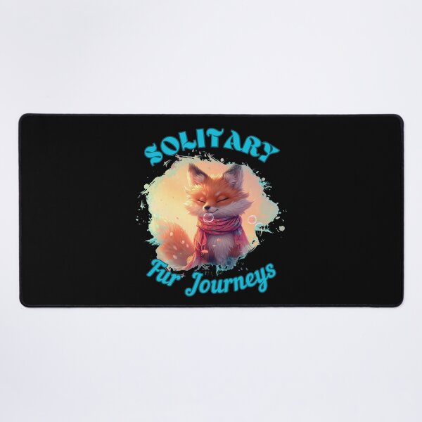 Item preview, Solitary Fur Journeys. vintage fox designed and sold by FoxVibes.