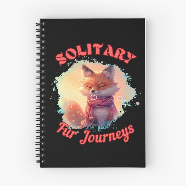 Artikelvorschau, Einsame Pelzreisen. Retro-Fuchs entworfen und verkauft von FoxVibes.