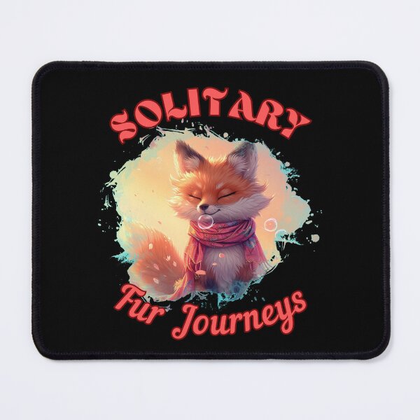 Artikelvorschau, Einsame Pelzreisen. Retro-Fuchs entworfen und verkauft von FoxVibes.