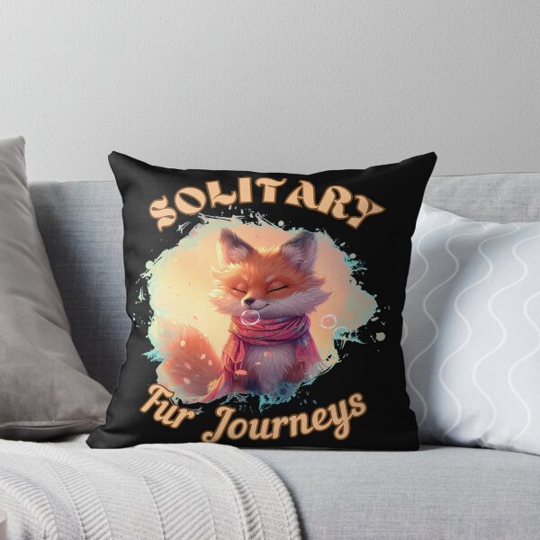 Item preview, Solitary Fur Journeys. fox boho designed and sold by FoxVibes.