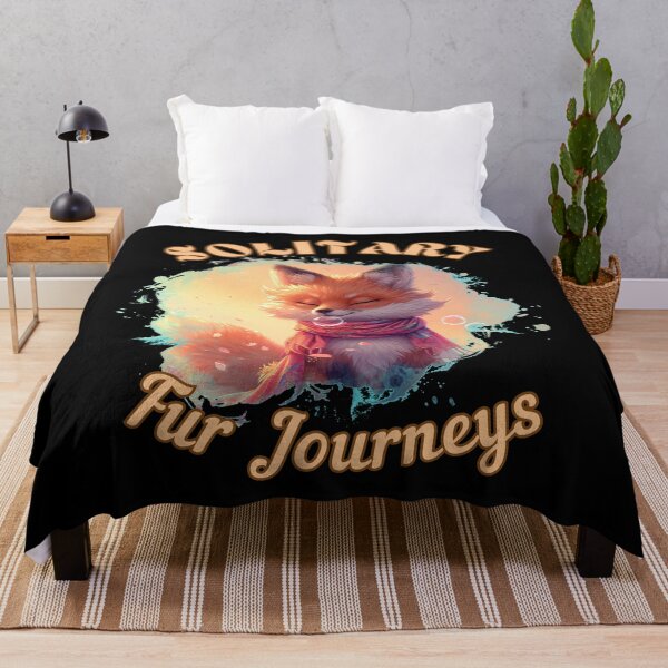 Artikelvorschau, Einsame Pelzreisen. Fuchs Boho entworfen und verkauft von FoxVibes.