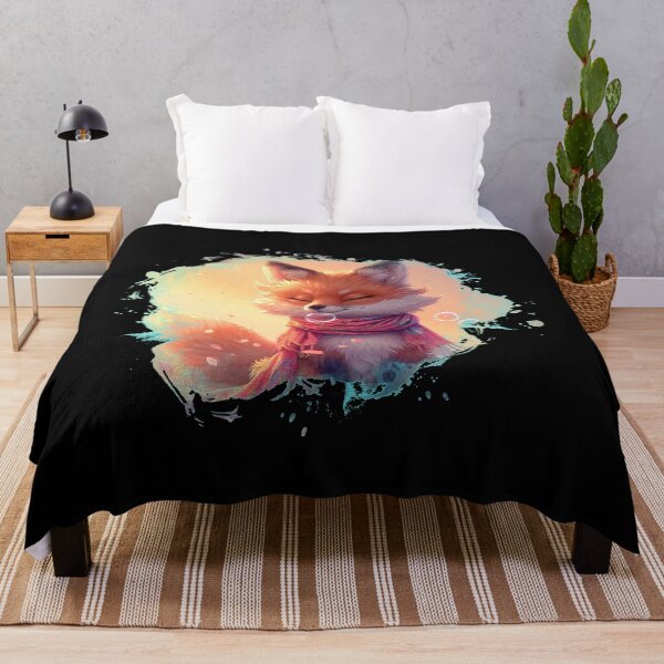Artikelvorschau, Fuchs-Aquarell entworfen und verkauft von FoxVibes.