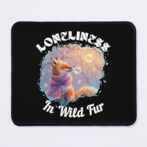 Item preview, Loneliness in Wild Fur designed and sold by FoxVibes.