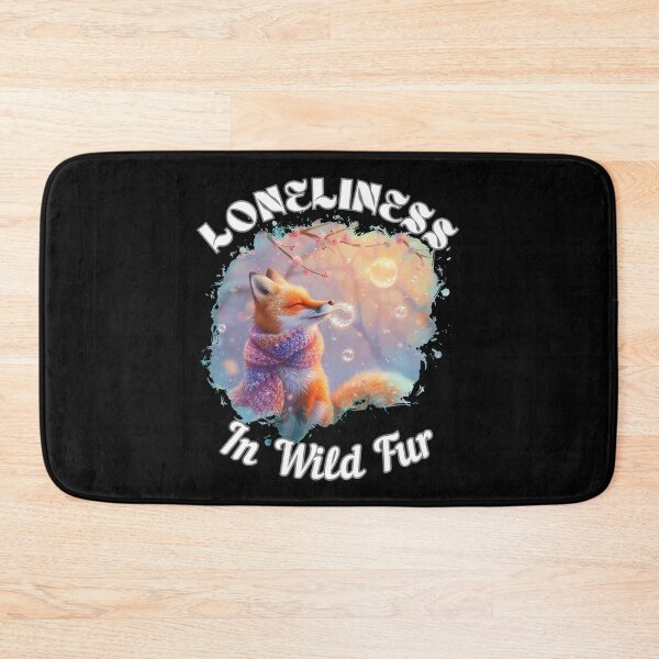 Item preview, Loneliness in Wild Fur designed and sold by FoxVibes.