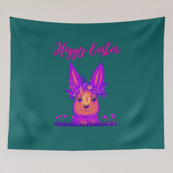 Item preview, The Ester Rabbit wishes you a Happy Easter designed and sold by DMHG.