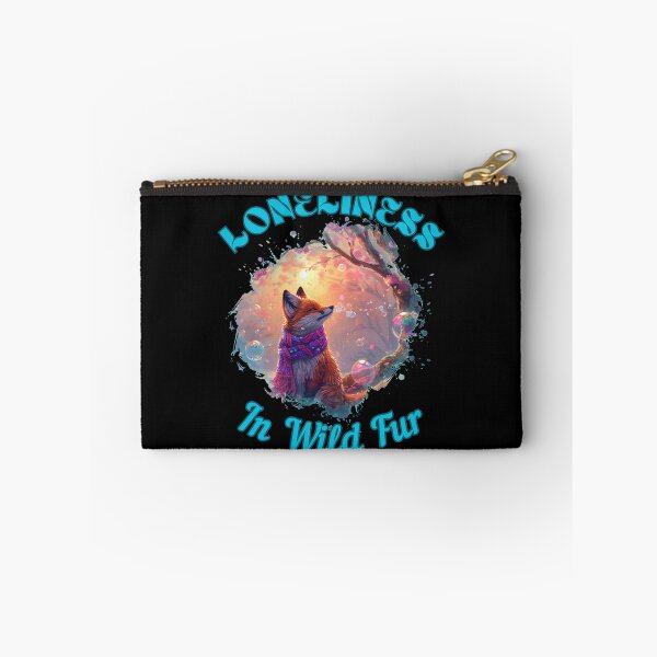 Item preview, Loneliness in Wild Fur. vintage fox designed and sold by FoxVibes.