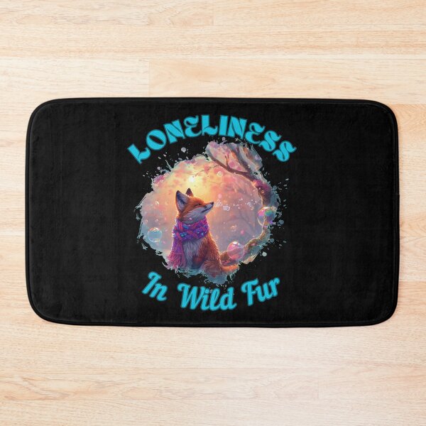 Item preview, Loneliness in Wild Fur. vintage fox designed and sold by FoxVibes.