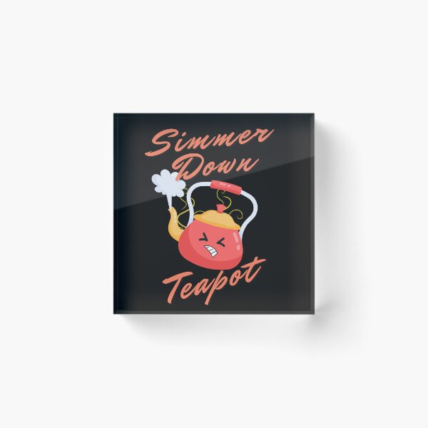Item preview, Simmer Down Teapot designed and sold by Fabuluss4Life.