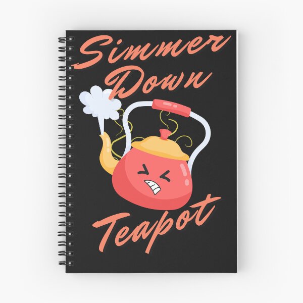 Item preview, Simmer Down Teapot designed and sold by Fabuluss4Life.