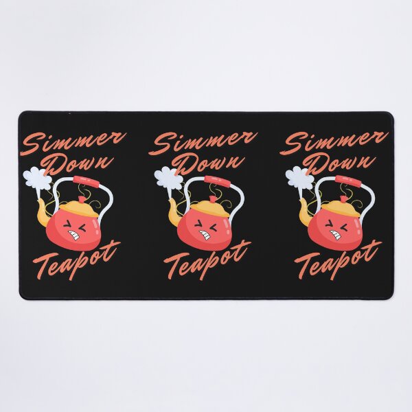 Item preview, Simmer Down Teapot designed and sold by Fabuluss4Life.