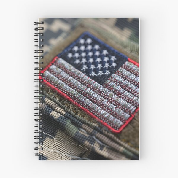 Item preview, Close up of a military American flag patch designed and sold by dcrc.