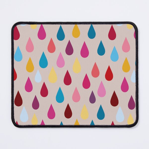 Item preview, Multicolored Raindrops Pattern Design designed and sold by patternsoup.