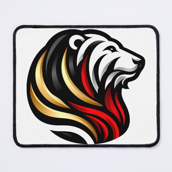 Item preview, Lion head in colored logo design designed and sold by AD-Digital-Art.