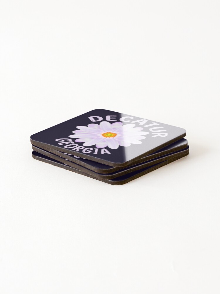 Thumbnail 4 of 5, Coasters (Set of 4), Decatur Georgia designed and sold by MoMidoStore.