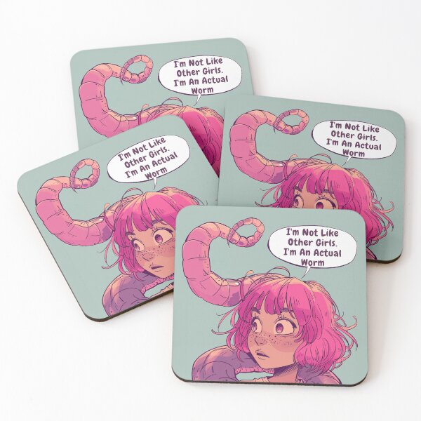 Item preview, I'm Not Like Other Girls I'm An Actual Worm designed and sold by ArtFromBeyond.