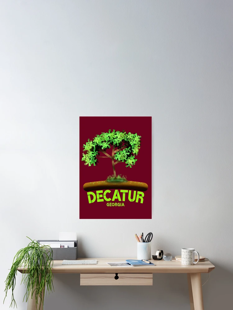 Thumbnail 2 of 3, Poster, Decatur Georgia designed and sold by MoMidoStore.