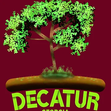 Artwork thumbnail, Decatur Georgia by MoMidoStore