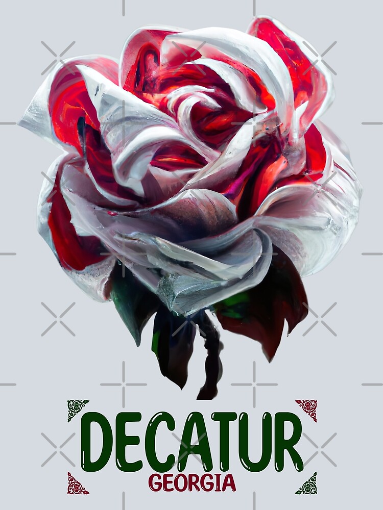 Thumbnail 3 of 3, Scarf, Decatur Georgia designed and sold by MoMidoStore.