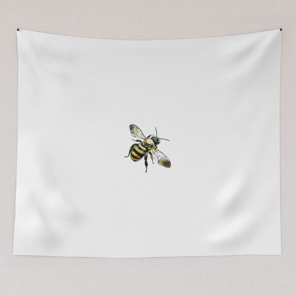 Item preview, Majestic Bee in Artistic Watercolor Splashes designed and sold by prehistoricco.
