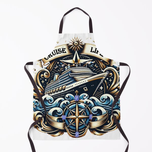 Item preview, Cruise Life 17: Nautical Voyage Emblem (clear) designed and sold by stevepmp.