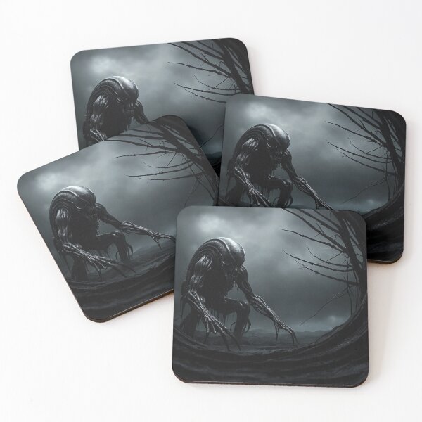 Item preview, Horror Monster In Creepy Alien World designed and sold by SassyArtistry.