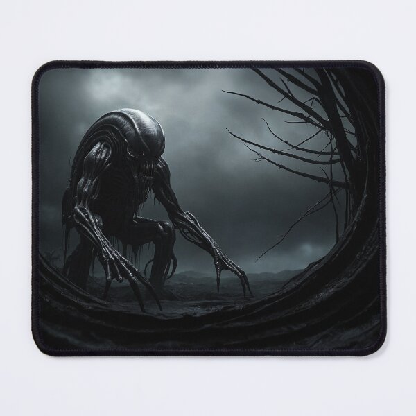 Item preview, Horror Monster In Creepy Alien World designed and sold by SassyArtistry.