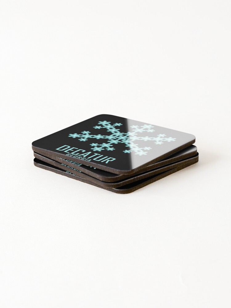 Thumbnail 4 of 5, Coasters (Set of 4), Decatur Georgia designed and sold by MoMidoStore.