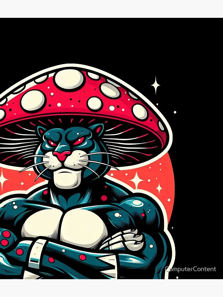 Thumbnail 3 of 3, Backpack, Panther Cap designed and sold by ComputerContent.