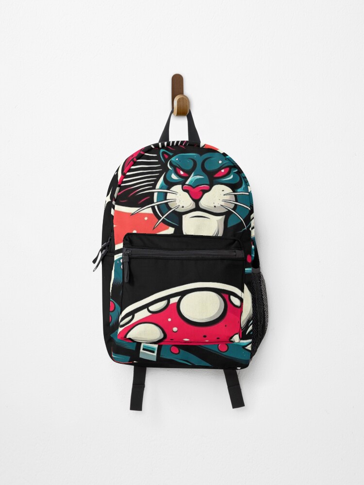 Thumbnail 1 of 3, Backpack, Panther Cap designed and sold by ComputerContent.