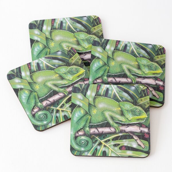Item preview, green chameleon  designed and sold by Gaz Jarman.