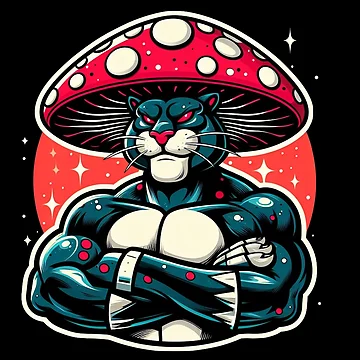 Artwork thumbnail, Panther Cap by ComputerContent