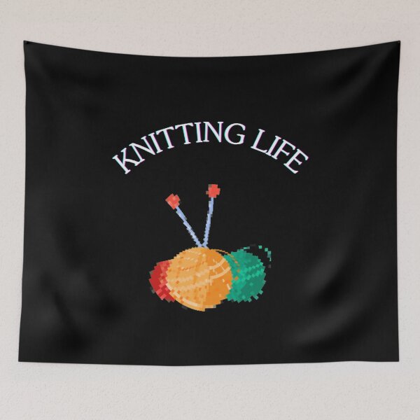 Item preview, Knitting Life designed and sold by Planet Agora.