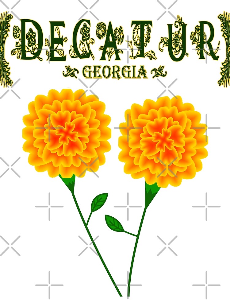 Thumbnail 3 of 3, Scarf, Decatur Georgia designed and sold by MoMidoStore.