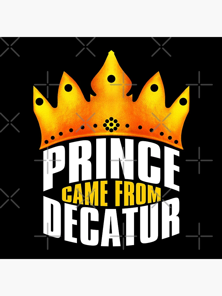 Thumbnail 4 of 4, Clock, Prince Came From Decatur, Decatur Georgia designed and sold by MoMidoStore.